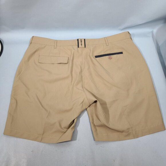 Kartel 8" Bermuda Shorts Men's Size 40 Tan Ripstop Polyester - Picture 2 of 7